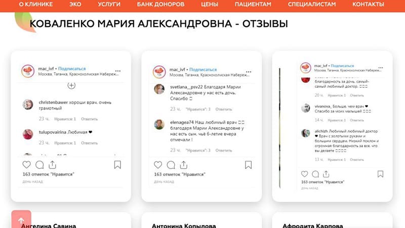 Управление репутацией клиники в Интернете
