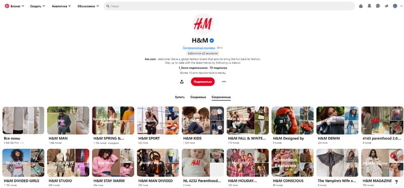 Продвижение интернет-магазина на Pinterest